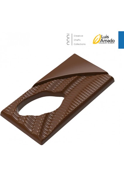 Polikarbon Tablet Çikolata Kalıbı 75.gr | CM-3535