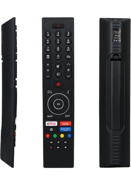 Vestel RC43135P Netflix Youtube Prime Video Tuşlu LCD LED Tv Kumanda