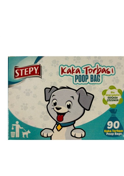 Tasmalı Köpek Kaka Torbası 90 Lı Yedek x 3 Paket fiyatları