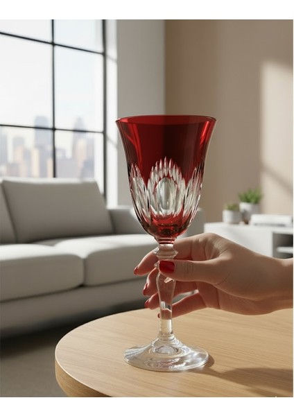 Paşabahçe 270 cc Ayaklı Cam Bardak - Modern ve Sade Sunum Kadehi