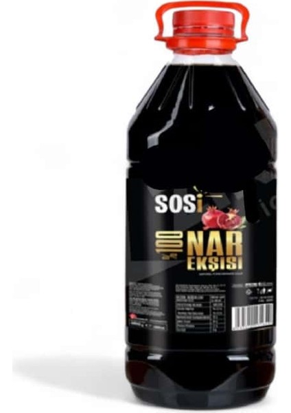 %100 Nar Ekşisi 4000 gr Pet Bidon