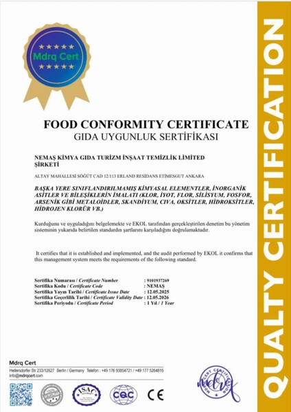 Oksijen Emici Paket Uzun Süreli Koruma 50CC (500 Adet)