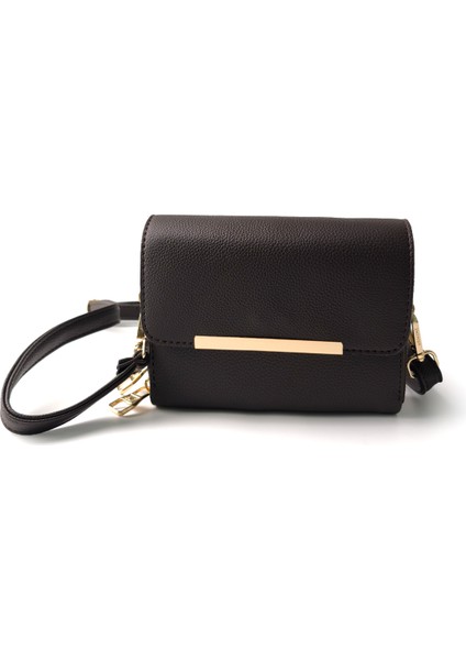 ARM-381 Pia Deri Çanta Kahve