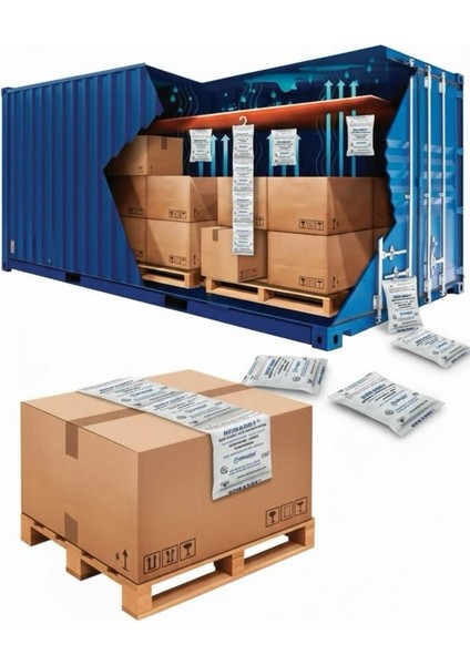 Nem Alıcı - Rutubet - Küf ve Koku Önleyici Paket 20Gr (250 Adet)