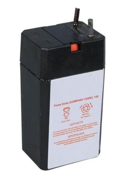 Yh-40.3 4 Volt - 0.3 Amper Akü (25.5X19.5X48 Mm) fiyatları