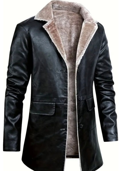 Cepleri Kapaklı Hakiki Koyun Derisi Uzun Kaban Içi ve Yakası Kürklü fiyatları