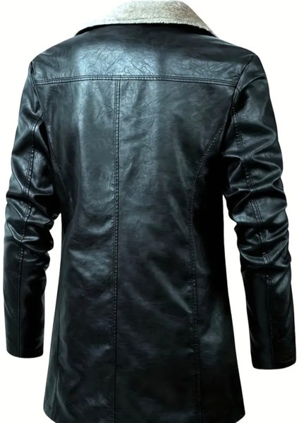 Cepleri Kapaklı Hakiki Koyun Derisi Uzun Kaban Içi ve Yakası Kürklü modelleri