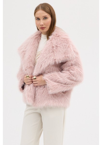 Kadın Premium Yakalı Suni Kürk fırsatları