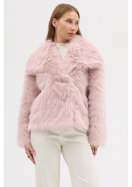 Kadın Premium Yakalı Suni Kürk indirimleri