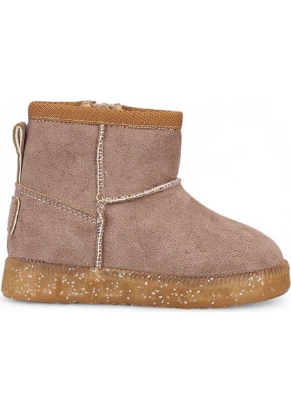 140 Kız Bebek Içi Tüylü Işıklı Bot