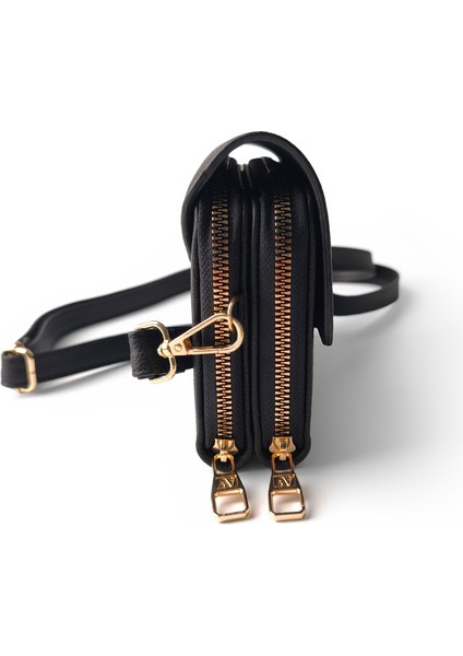 ARM-381 Pia Deri Çanta Siyah indirimleri