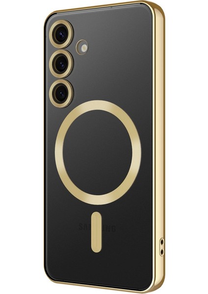 Samsung Galaxy A26 Için Magsafe ile Uyumlu Kılıf Kamera Lensli Korumalı Şeffaf Silikon Kapak fiyatları