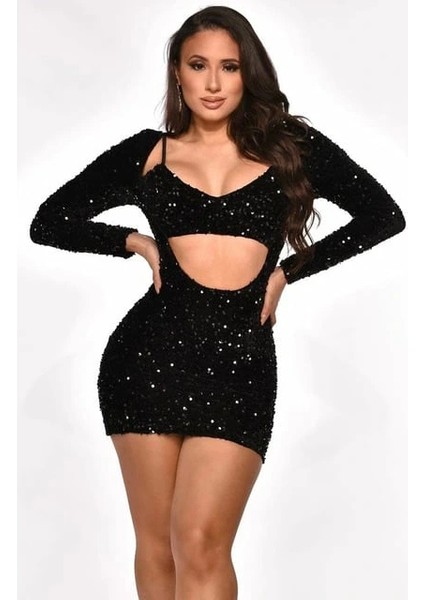 Pul Payet Dekolte Elbise fiyatları