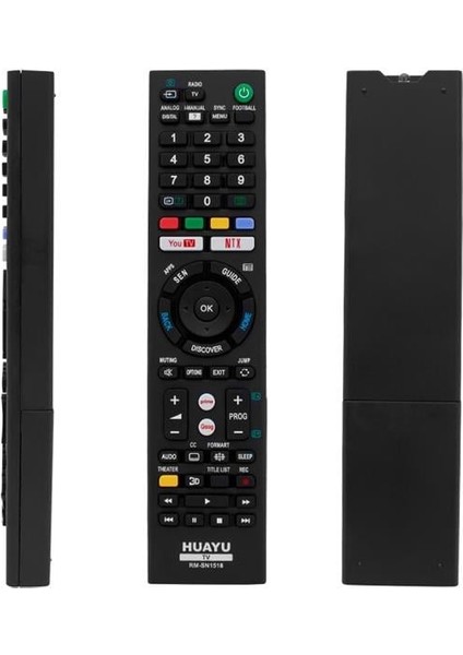 RM-SN1518 Sony Netflix- Youtube Tuşlu Universal Lcd-Led Tv Kumanda
