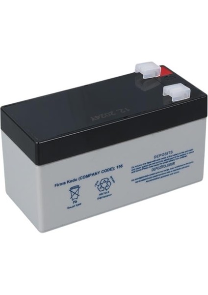 YH-121.3 12 Volt - 1.3 Amper Akü (97X43X52 mm ) fiyatları