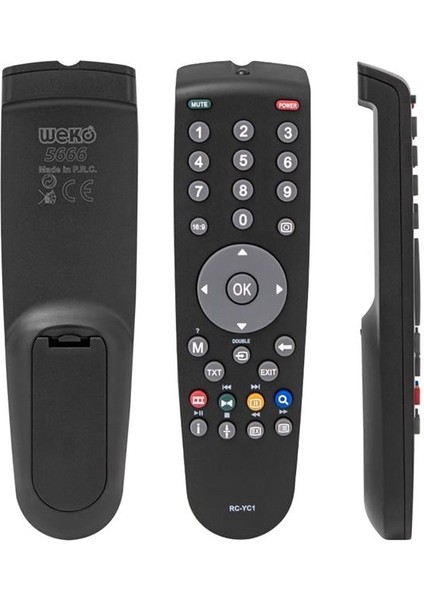 Arçelik 82-507 B / Beko F 49-200 / Grundig Rc-Yc1 / Altus LCD Tv Kumandası