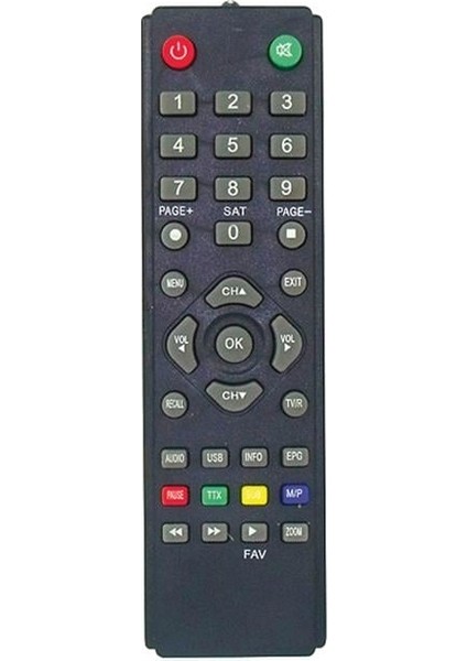 Piko 107 Mini Uydu Alıcı Kumandası