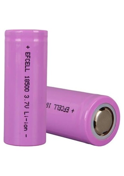 Efcell 3.7 Volt 1200 Mah Lityum 18500 Pil (Başlıksız)