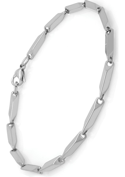 2 Adet Paslanmaz Çelik Spor Model Bileklik Sevgili Arkadaş Çift Bilekliği ECK05C