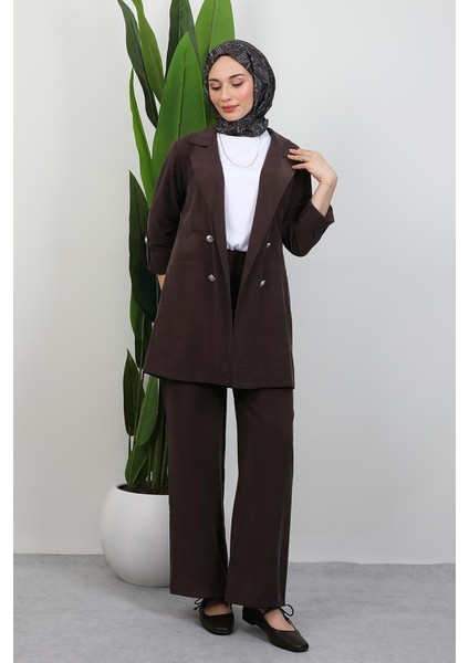 Elvin Pantolonlu Takım Acı Kahve fiyatları