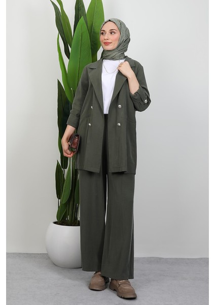 Elvin Pantolonlu Takım Haki fiyatları