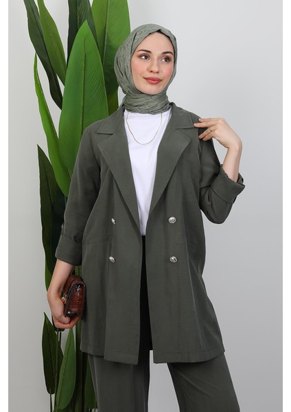 Elvin Pantolonlu Takım Haki indirimleri