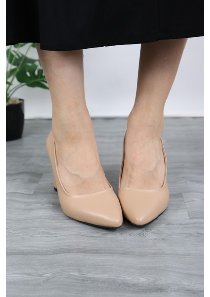 Kadın Dekolte Düz Model Topuklu Ayakkabı modelleri