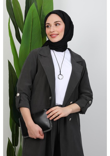 Elvin Pantolonlu Takım Füme indirimleri