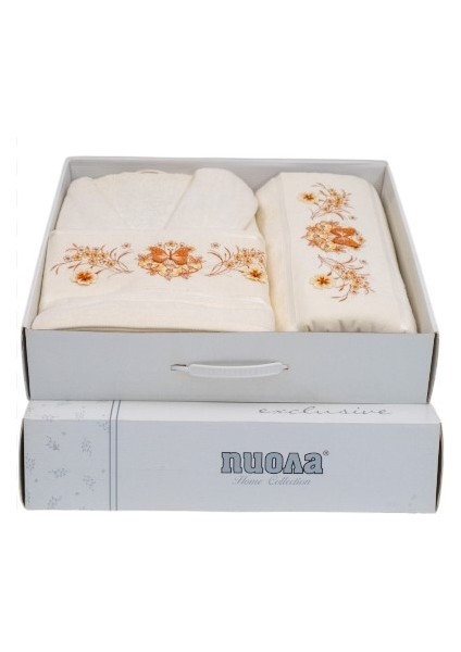 Home Vıp Collectıon Tek Kişilik Bornoz Takımı