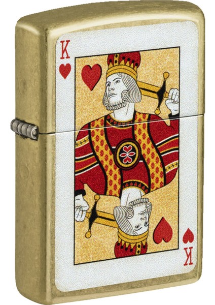 King Of Hearts Design Çakmak - 46802-123396