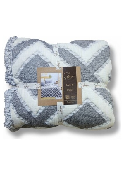 Sonia Yatak Örtüsü Seti – %100 Pamuk Jakarlı, Nefes Alabilir, Çift Kişilik (240X260 Cm) modelleri