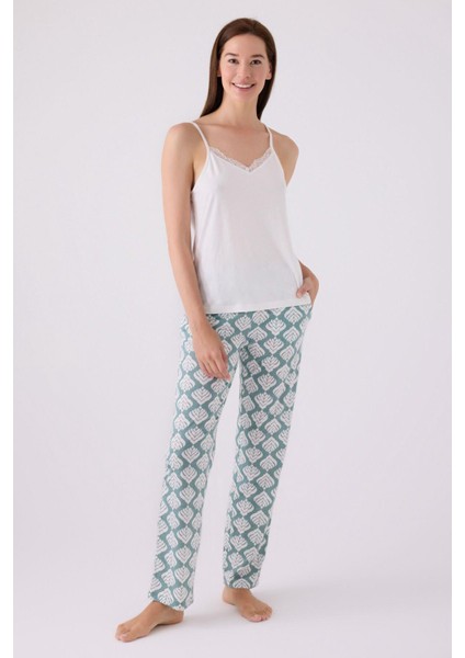 Kadın Sabahlıklı Uzun Kol Ip Askılı V Yaka 3'lü Pijama Takım indirimleri