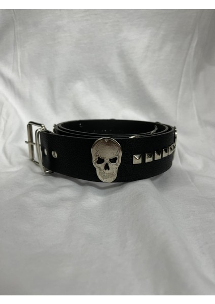 Çivili Gotik Punk Deri Kemer modelleri