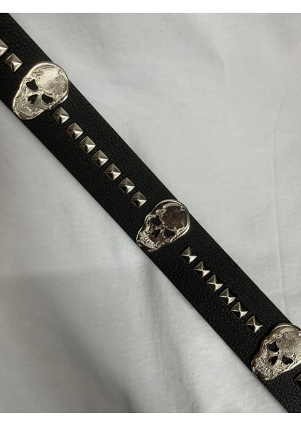 Çivili Gotik Punk Deri Kemer fırsatları