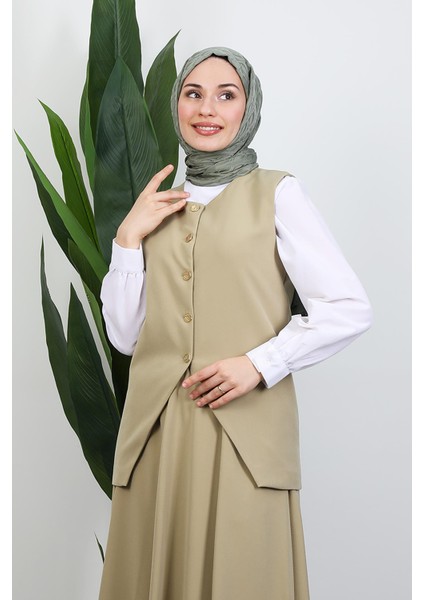 Meyra Yelek Etekli Takım Soft Yeşil indirimleri