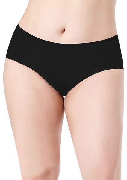 Kadın Siyah Maxi Bato Külot 3 Lü Paket 245-3S