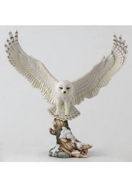 Hayvanlar Alemi - Baykuş Biblo Dekoratif Obje 33×16,5×34 cm