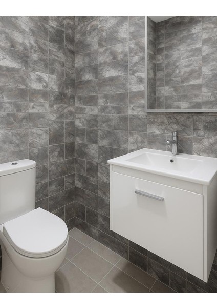 60X30CM Shiny Kaotik Mermer Desenli Yapışkanlı Mutfak Banyo Kaplama Duvar Paneli Kağıdı TX-041 modelleri