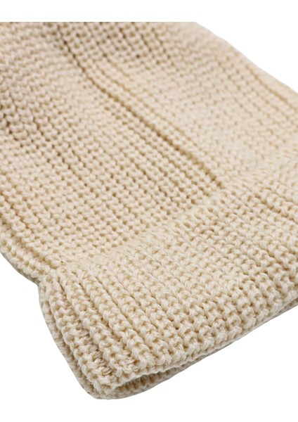 Minima Bebek Ponponlu Krem Örgü Bere – Yumuşak, Sıcak Tutucu Kışlık modelleri