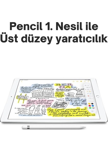 Apple Ipad Uyumlu Pencil 1.nesil Tablet Kalemi