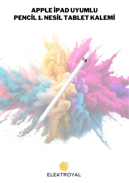 Weafitpro Apple Cihazlara Uyumlu Pencil 3.nesil Tablet Kalemi