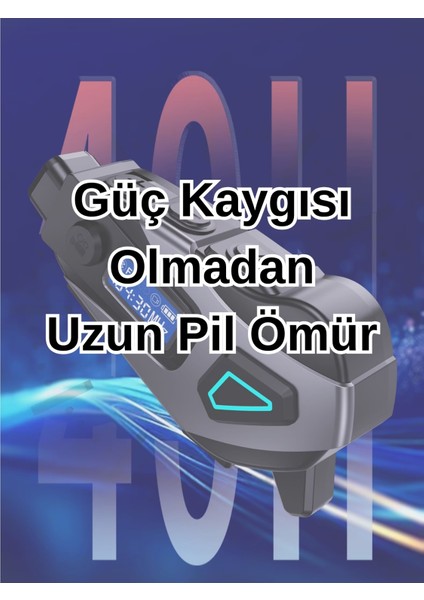 K10 Dvr Kameralı Intercom Bluetooth Motosiklet Kask Kulaklığı Kameralı Intercom Kulaklık