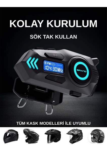K09 Intercom Bluetooth Motosiklet Kask Kulaklığı Intercom Kulaklık modelleri