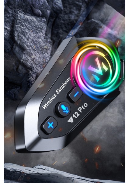 Y12 Pro Intercom Bluetooth Motosiklet Kask Kulaklığı Intercom Kulaklık fiyatları