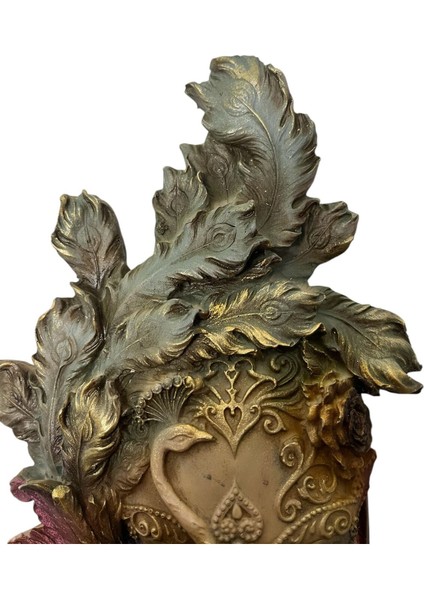 Dekoratif Polyester Duvara Asmalı Kadın Yüz Maske Tablo Gri Bordo fırsatları