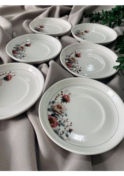 Hasbahçe Model 6 Adet Çay Tabağı fiyatları