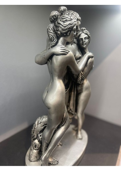 Dekoratif Polyester Antik Yunan Melekleri Gümüş Eskitme fiyatları