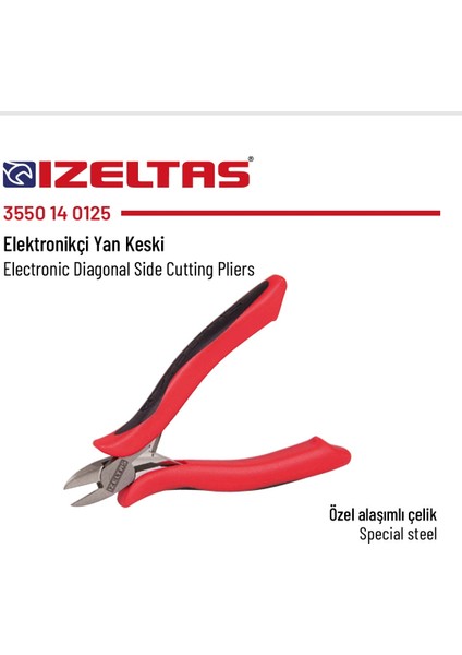 Elektronikçi Yan Keski 125MM