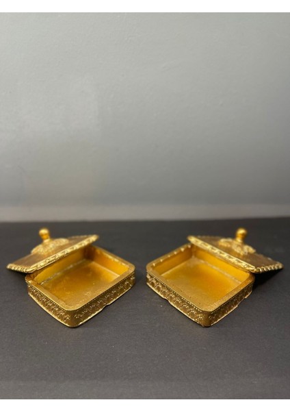 Dekoratif Polyester Ikili Takı Seti Gold indirimleri