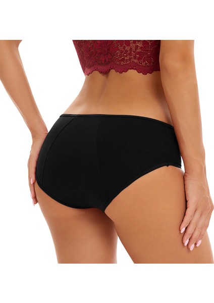 Kadın Siyah Maxi Bato Külot 3'lü Paket 246-3S fiyatları